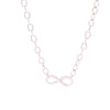 Tiffany & Co. Sterling Silver Infinity Pendant Necklace 12g