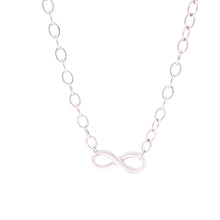 Load image into Gallery viewer, Tiffany &amp; Co. Sterling Silver Infinity Pendant Necklace 12g