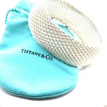 Load image into Gallery viewer, Tiffany &amp; Co. Sterling Silver Somerset Mesh Weave Bracelet 116g