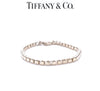 Tiffany & Co. Sterling Silver Venetian Square Link Chain Bracelet 14g