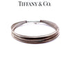 Tiffany & Co. Sterling Silver Vintage Multi-Wire Strand Bracelet 14.2g