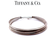Load image into Gallery viewer, Tiffany &amp; Co. Sterling Silver Vintage Multi-Wire Strand Bracelet 14.2g
