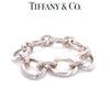 Tiffany & Co. Sterling Silver Vintage Oval Link Bracelet 88g