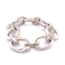 Load image into Gallery viewer, Tiffany &amp; Co. Sterling Silver Vintage Oval Link Bracelet 88g