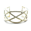 Tiffany & Co. Sterling Silver Woven Celtic Knots Cuff Bracelet 51g