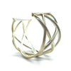Tiffany & Co. Sterling Silver Woven Celtic Knots Cuff Bracelet 51g