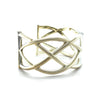 Tiffany & Co. Sterling Silver Woven Celtic Knots Cuff Bracelet 51g