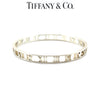 Tiffany & Co. Sterling Silver Atlas Roman Numeral Bangle 19.43g