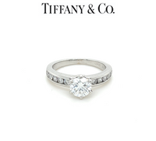 Load image into Gallery viewer, Tiffany &amp; Co Diamond Engagement Ring 1.12ct