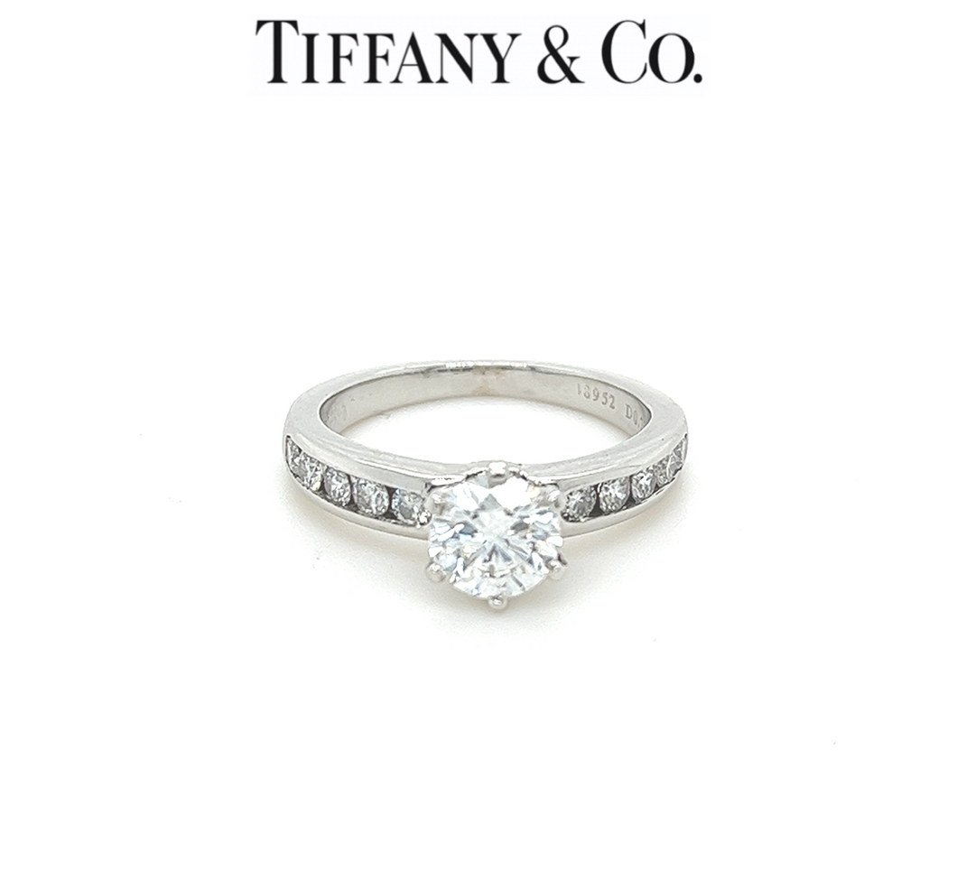 Tiffany & Co Diamond Engagement Ring 1.12ct