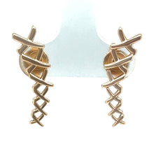 Load image into Gallery viewer, Tiffany &amp; Co. 18ct Rose Gold Paloma Picasso Graffiti Earrings 5g