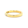 Tiffany & Co. 18ct Yellow Gold Elsa Peretti Diamond Ring 0.10ct 3.88g