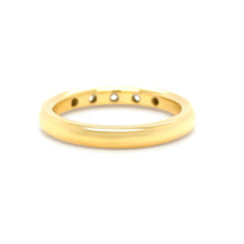 Load image into Gallery viewer, Tiffany &amp; Co. 18ct Yellow Gold Elsa Peretti Diamond Ring 0.10ct 3.88g