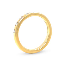 Load image into Gallery viewer, Tiffany &amp; Co. 18ct Yellow Gold Elsa Peretti Diamond Ring 0.10ct 3.88g