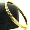 Tiffany & Co. 18ct Yellow Gold 1837 Bangle 29.53g