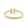Tiffany & Co. 18ct Yellow Gold T Wire Ring 3g