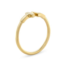Load image into Gallery viewer, Tiffany &amp; Co. 18ct Yellow Gold T Wire Ring 3g