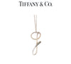 Tiffany & Co. Sterling Silver Elsa Peretti Small “G” Alphabet Pendant Necklace 2.53g