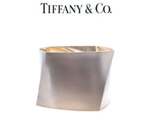 Load image into Gallery viewer, Tiffany &amp; Co. Sterling Silver Frank Gehry Torque Wide Cuff Bangle 166g