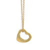Tiffany & Co 18ct Yellow Gold Elsa Peretti Open Heart Pendant 3g
