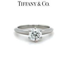 Load image into Gallery viewer, Tiffany &amp; Co Diamond Engagement Ring 1.00ct