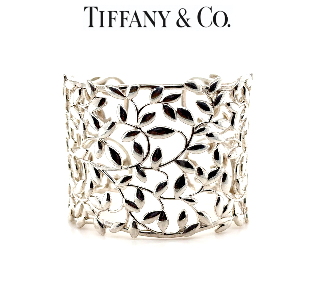 Tiffany paloma picasso olive leaf bracelet clearance