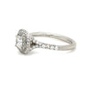 Tiffany & Co. Platinum Soleste Diamond Ring 0.94ct 5.1g