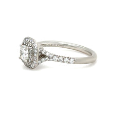 Load image into Gallery viewer, Tiffany &amp; Co. Platinum Soleste Diamond Ring 0.94ct 5.1g