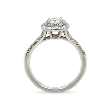Load image into Gallery viewer, Tiffany &amp; Co. Platinum Soleste Diamond Ring 0.94ct 5.1g