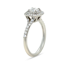Load image into Gallery viewer, Tiffany &amp; Co. Platinum Soleste Diamond Ring 0.94ct 5.1g