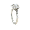 Tiffany & Co. Platinum Soleste Diamond Ring 0.94ct 5.1g