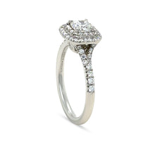 Load image into Gallery viewer, Tiffany &amp; Co. Platinum Soleste Diamond Ring 0.94ct 5.1g