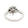 Tiffany & Co. Platinum Diamond Flower Ring 0.60ct 4.54g