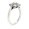 Tiffany & Co. Platinum Diamond Flower Ring 0.60ct 4.54g