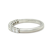 Load image into Gallery viewer, Tiffany &amp; Co. Platinum Diamond Forever Band Ring 0.27ct 4.58g