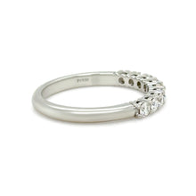 Load image into Gallery viewer, Tiffany &amp; Co. Platinum Diamond Forever Band Ring 0.27ct 4.58g