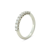 Load image into Gallery viewer, Tiffany &amp; Co. Platinum Diamond Forever Band Ring 0.27ct 4.58g
