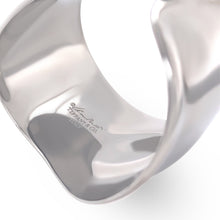 Load image into Gallery viewer, Tiffany &amp; Co Rare Elsa Peretti Ruthenium Charcoal Bone Cuff Bracelet 65.5g