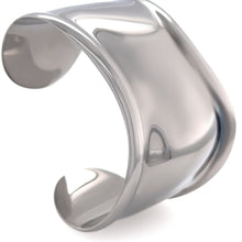 Load image into Gallery viewer, Tiffany &amp; Co Rare Elsa Peretti Ruthenium Charcoal Bone Cuff Bracelet 65.5g