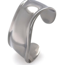 Load image into Gallery viewer, Tiffany &amp; Co Rare Elsa Peretti Ruthenium Charcoal Bone Cuff Bracelet 65.5g
