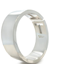 Load image into Gallery viewer, Tiffany &amp; Co Sterling Silver T Cutout Cuff Bracelet 83.71g