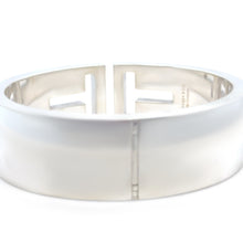 Load image into Gallery viewer, Tiffany &amp; Co Sterling Silver T Cutout Cuff Bracelet 83.71g