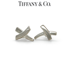 Load image into Gallery viewer, Tiffany and Co Sterling Silver Paloma&#39;s Picasso Graffiti X Earrings