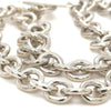 Tiffany & Co. Sterling Silver Heart Arrow Toggle Choker Necklace 78.41g