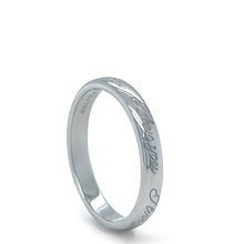 Load image into Gallery viewer, Tiffany &amp; Co Platinum Wedding Band (I Love You) 4.43g
