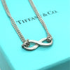 Tiffany & Co. Sterling Silver Infinity Pendant Necklace 6g