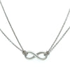 Tiffany & Co. Sterling Silver Infinity Pendant Necklace 6g