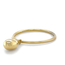 Load image into Gallery viewer, Tiffany &amp; Co 18ct Yellow Gold Rare 1999 Elsa Peretti Teardrop Ring 2.6g