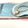 Tiffany & Co 18ct Yellow Gold Rare 1999 Elsa Peretti Teardrop Ring 2.6g