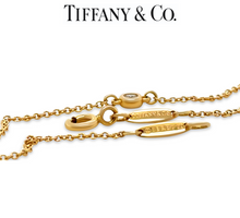 Load image into Gallery viewer, Tiffany &amp; Co 18ct Yellow Gold Diamonds by the Yard Bracelet 0.03ct 1.16g